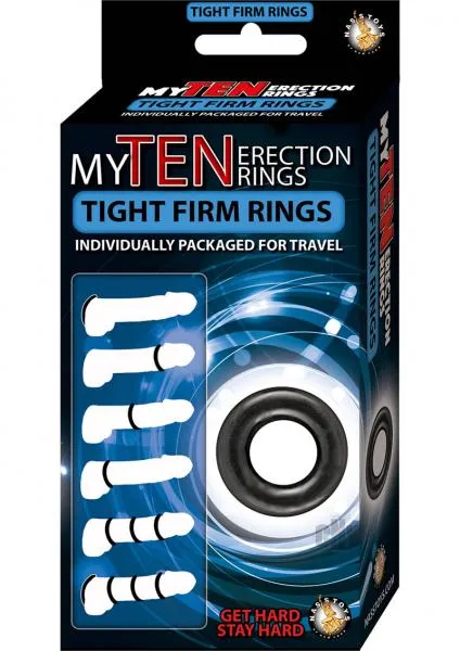 Anal My Ten Erection Rings Tight Firm Rings Black Nasstoys Anal My Ten Erection Rings Tight Firm Rings Black Nasstoys