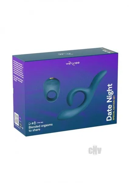 Anal WeVibe We Vibe Date Night Holiday Gift Set Green Velvet