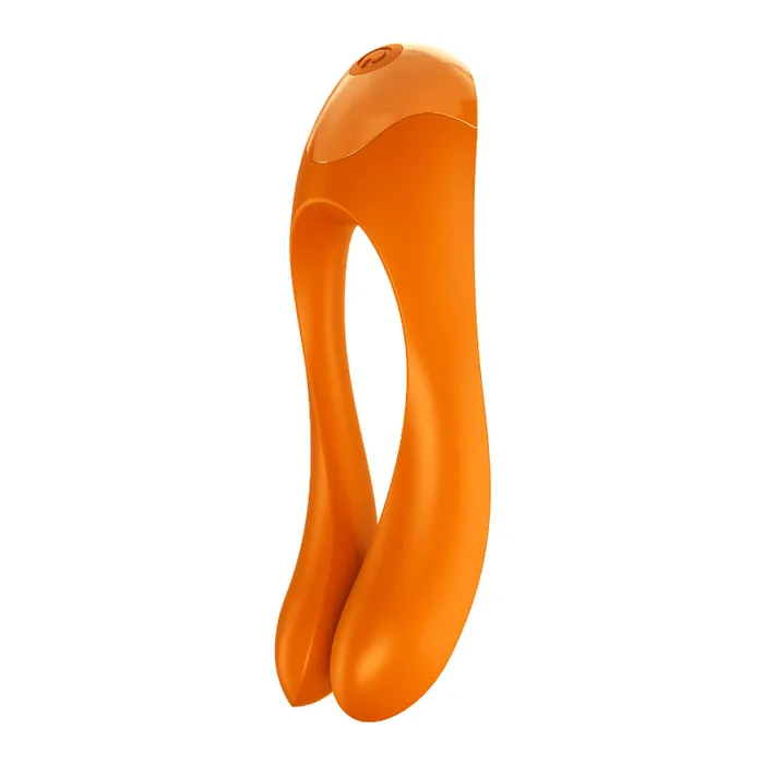 Candy Cane Finger Vibe Orange Satisfyer Vibrators