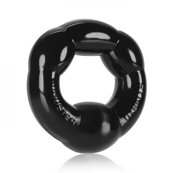 Oxballs Thruster Cockring Oxballs Black Anal Oxballs Thruster Cockring Oxballs Black Anal