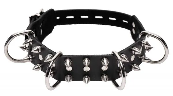 Restraints Strict Leather Spiked Dog Collar Strict Leather Restraints Strict Leather Spiked Dog Collar Strict Leather