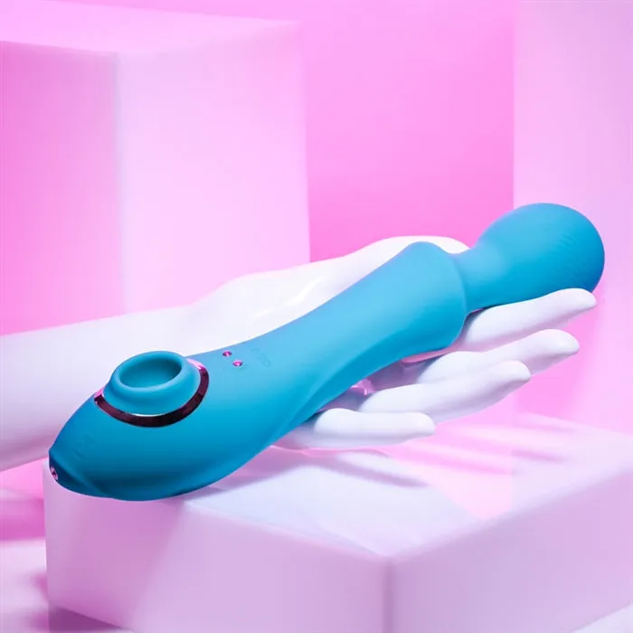Wanderful Sucker Rechargeable Sucking Wand Vibrator Sexessories Vibrators