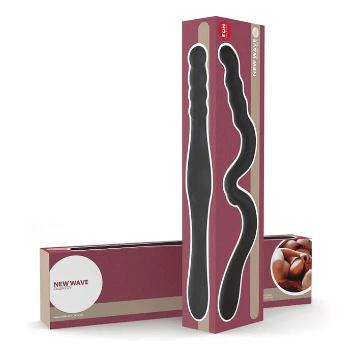 Dildos Fun Factory New Wave Silicone Double Dildo Black